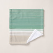 Ensemble de serviettes de bain Modern Sand Stripe (Gant de toilette)