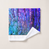 Ensemble de serviettes de bain moderne d'art origi (Gant de toilette)