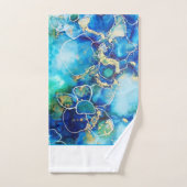 Ensemble de serviettes de bain moderne d'art origi (Serviette à main)