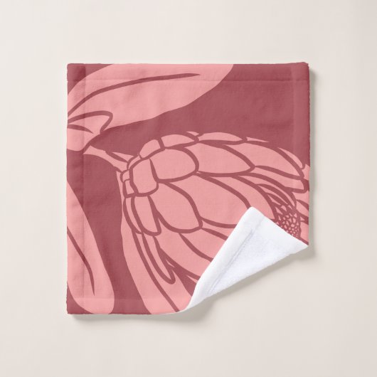 Ensemble de serviettes de bain moderne Tropical Pr (Gant de toilette)