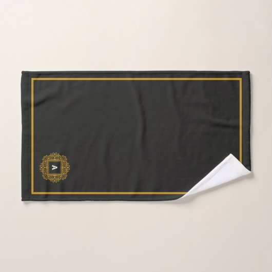 Ensemble de serviettes de bain Monogram (Serviette à main)