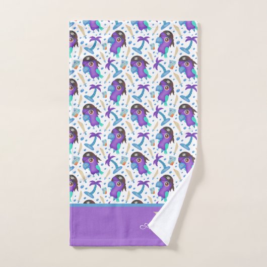 Ensemble de serviettes de bain Monogram (Serviette à main)