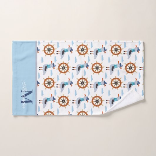 Ensemble de serviettes de bain Monogram (Serviette à main)