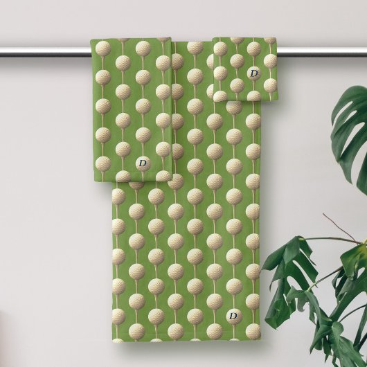 Ensemble de serviettes de bain Monogrammé du Motif