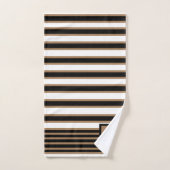 Ensemble De Serviettes De Bain Monogramme Moderne (Serviette à main)