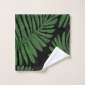 Ensemble de serviettes de bain Monstera (Gant de toilette)