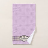 Ensemble de serviettes de bain Montana Huckleberry (Serviette à main)