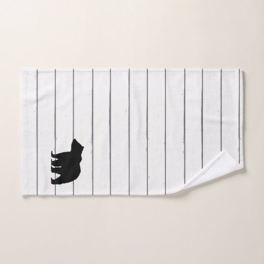 Ensemble de serviettes de bain Motif à baldaquin (Serviette à main)