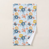 Ensemble de serviettes de bain Motif à fleurs insp (Serviette à main)
