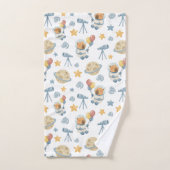 Ensemble de serviettes de bain Motif Astronaut Cap (Serviette à main)