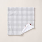 Ensemble de serviettes de bain Motif Cabine Moose (Gant de toilette)