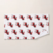 Ensemble de serviettes de bain Motif Cabine Moose (Serviette à main)
