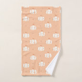 Ensemble de serviettes de bain Motif Citrouille Ab (Serviette à main)