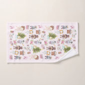 Ensemble de serviettes de bain Motif de ballet de (Serviette à main)