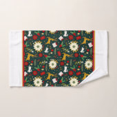 Ensemble de serviettes de bain motif de Noël (Serviette à main)