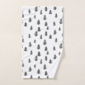 Ensemble de serviettes de bain Motif d'illustratio (Serviette à main)