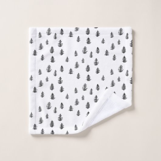 Ensemble de serviettes de bain Motif d'illustratio (Gant de toilette)