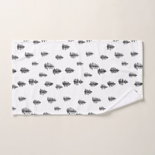 Ensemble de serviettes de bain Motif d'illustratio (Serviette à main)