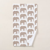 Ensemble de serviettes de bain Motif Elephant Safa (Serviette à main)