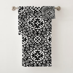 Ensemble de serviettes de bain Motif en carrelage 