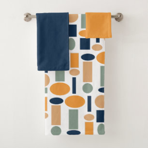 Ensemble de serviettes de bain Motif en forme