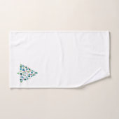 Ensemble de serviettes de bain Motif en sapin de N (Serviette à main)