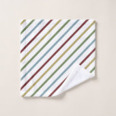 Ensemble de serviettes de bain motif et monogramme (Gant de toilette)