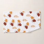 Ensemble de serviettes de bain Motif Feuille orang (Serviette à main)