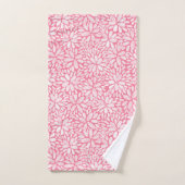 Ensemble de serviettes de bain Motif Floral Bloom (Serviette à main)