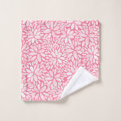 Ensemble de serviettes de bain Motif Floral Bloom (Gant de toilette)