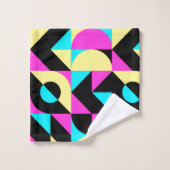 Ensemble de serviettes de bain Motif géométrique i (Gant de toilette)