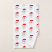 Ensemble de serviettes de bain Motif père Noël Pai (Serviette à main)