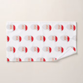 Ensemble de serviettes de bain Motif père Noël Pai (Serviette à main)