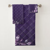 Ensemble de serviettes de bain Motifs décoratives  (En situation)