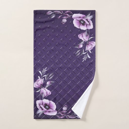 Ensemble de serviettes de bain Motifs décoratives  (Serviette à main)