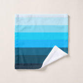 Ensemble de serviettes de bain Multi Blues (Gant de toilette)