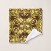 Ensemble De Serviettes De Bain Multicolore Turquoi (Gant de toilette)