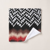 Ensemble de serviettes de bain Navajo Design 9 (Gant de toilette)