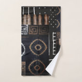 Ensemble de serviettes de bain Nubien • Afrocentri (Serviette à main)