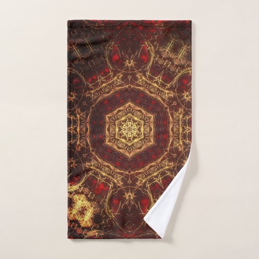 Ensemble de serviettes de bain Oriental en tapis (Serviette à main)