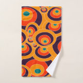 Ensemble de serviettes de bain Ovales couleur Abst (Serviette à main)