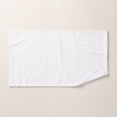 Ensemble de serviettes de bain Ovales noires répét (Serviette à main)