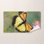 Ensemble de serviettes de bain Papillon de printem (Serviette à main)