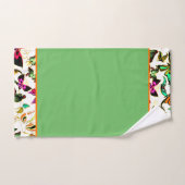 Ensemble de serviettes de bain papillons (Serviette à main)