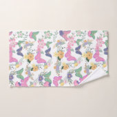 Ensemble de serviettes de bain papillons pastel co (Serviette à main)