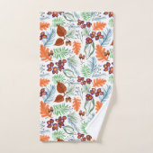 Ensemble de serviettes de bain parfumées à la forê (Serviette à main)