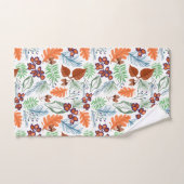 Ensemble de serviettes de bain parfumées à la forê (Serviette à main)