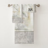 Ensemble de serviettes de bain Paris France (En situation)