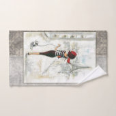 Ensemble de serviettes de bain Paris France (Serviette à main)