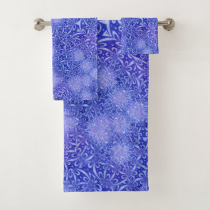 ensemble de serviettes de bain passion pourpre